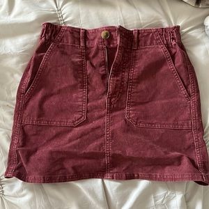 American Eagle Corduroy Skirt